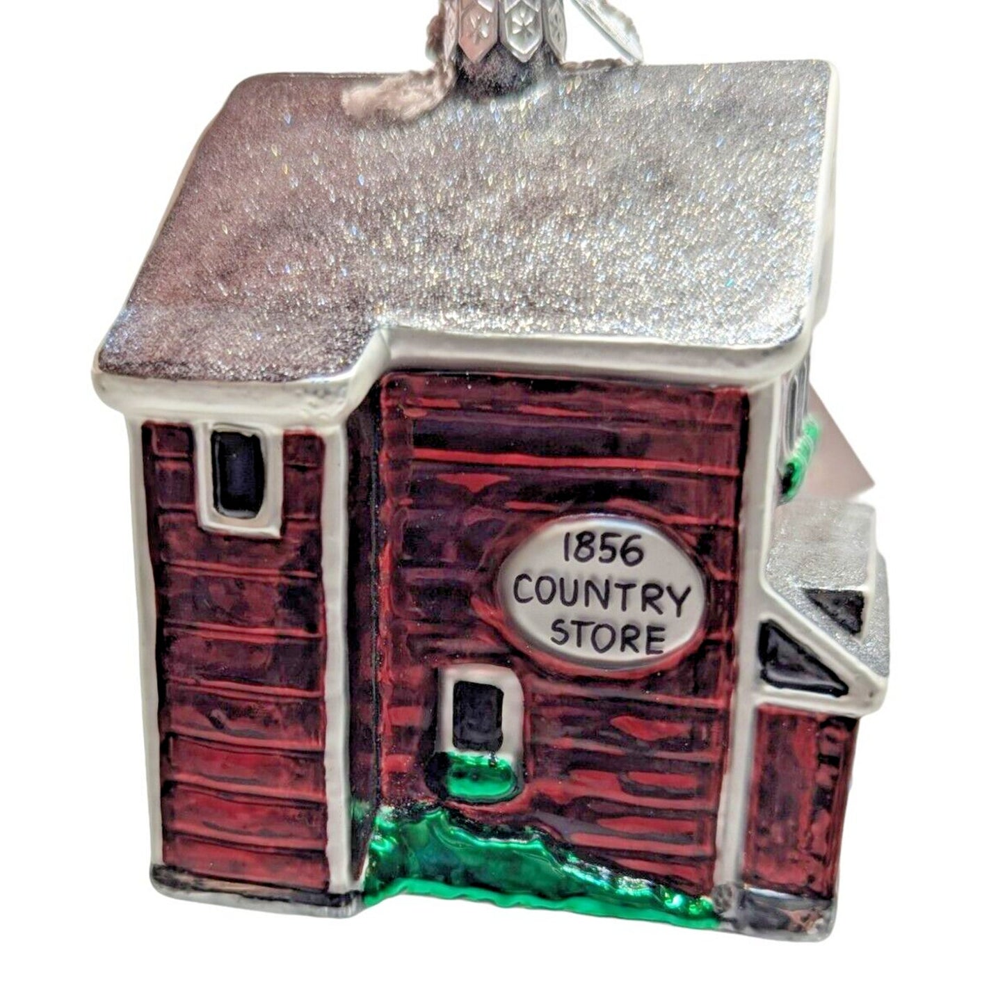Landmark Creations The 1856 Country Store Hand Painted European Glass Ornament