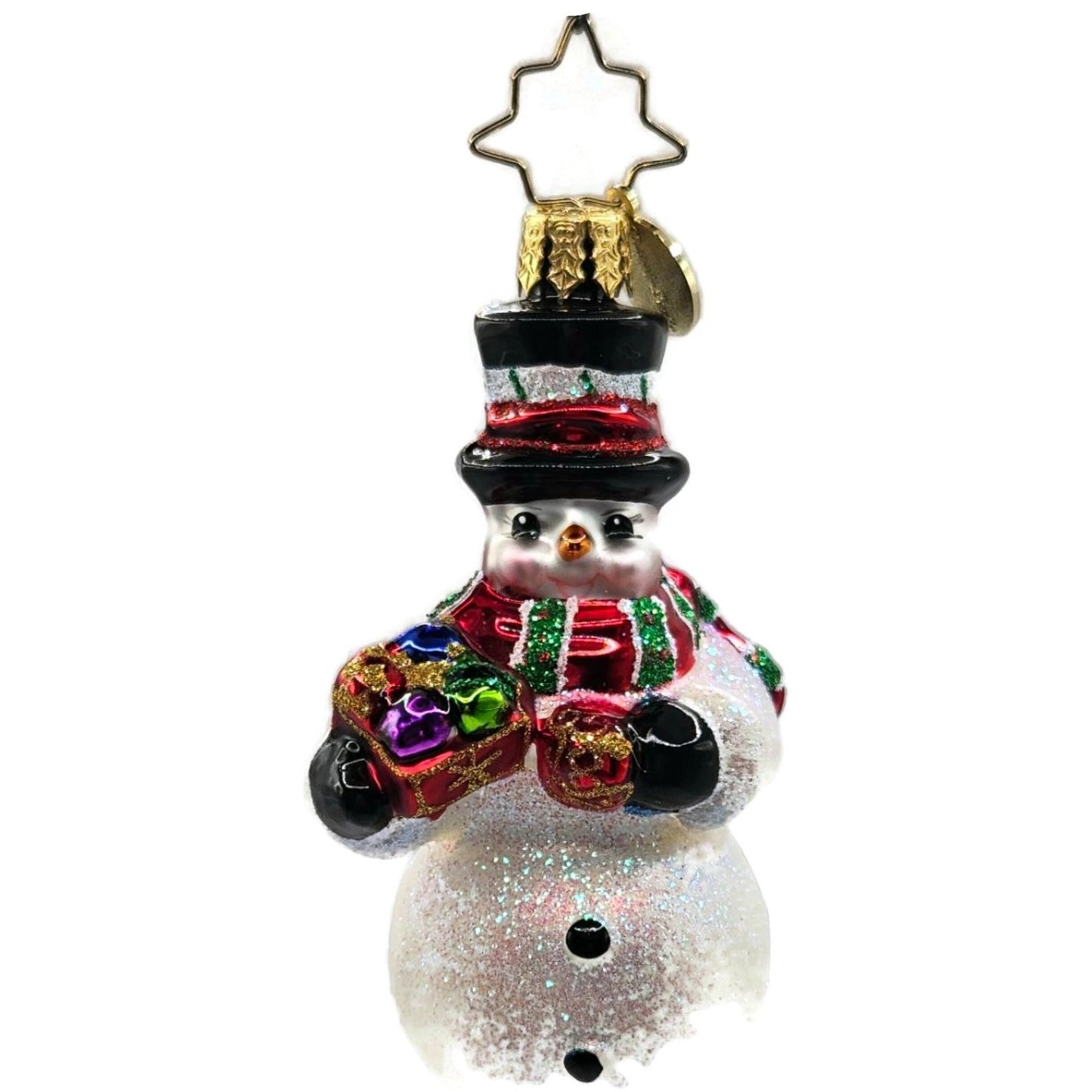 Christopher Radko Frosty's Trimmings Little Gem Christmas Tree Ornament 1018748
