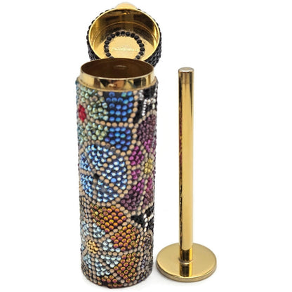 Judith Leiber Crystal Life Saver Candy Mint Container Retired Multicolor Rare