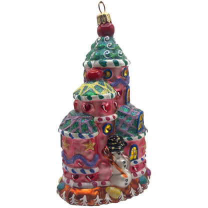 Christopher Radko Candy Land Corner Castle Christmas Ornament LE 99-HOU-3
