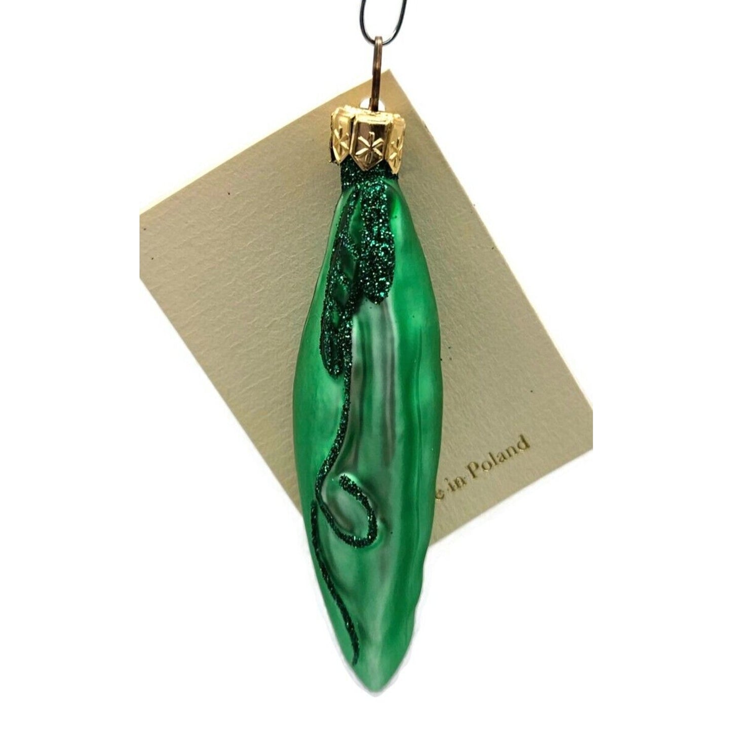 Patricia Breen Green Bean Studio Gift Vegetables Christmas Holiday Ornament 9900