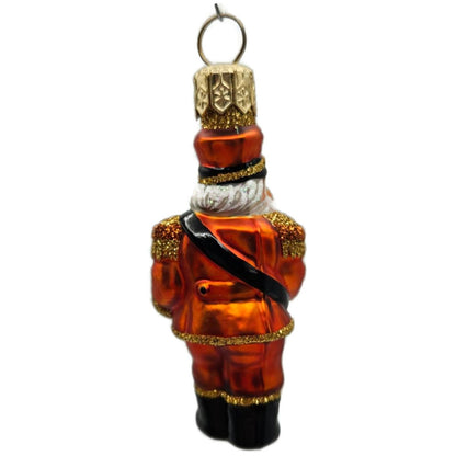 Patricia Breen Drummer Santa Halloween Orange Pumpkins Christmas Ornament 2145