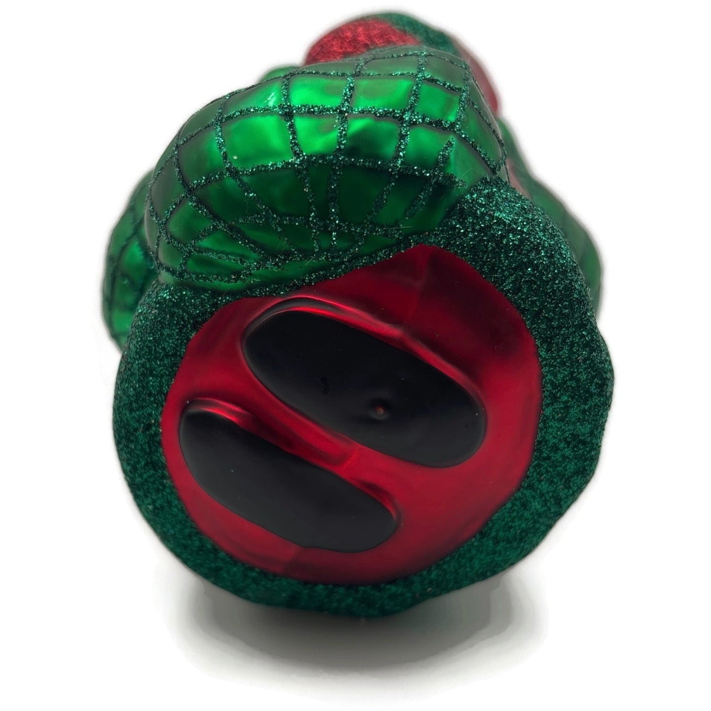 Patricia Breen Laden With Love Red Green Santa Claus Christmas Tree Ornament
