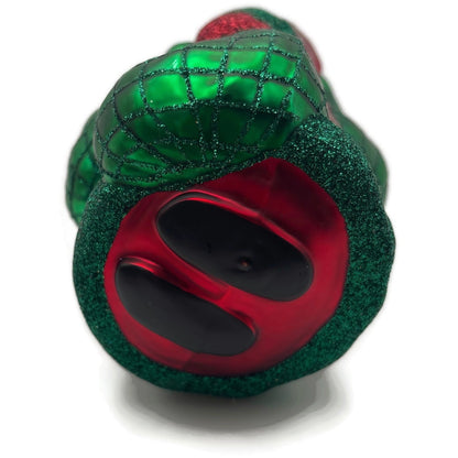Patricia Breen Laden With Love Red Green Santa Claus Christmas Tree Ornament