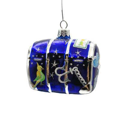 Patricia Breen Bon Voyage Aquatic Palm Tree Summer Nautical Christmas Ornament