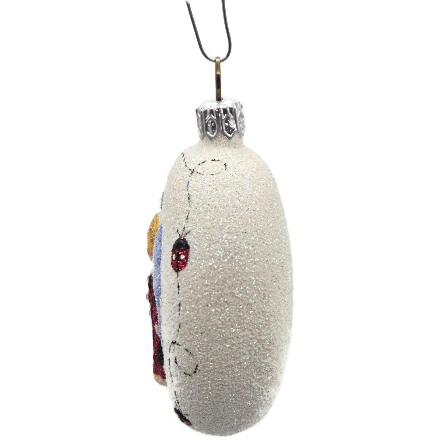 Patricia Breen Littlest Angel Medallion Ladybug Spring Christmas Tree Ornament