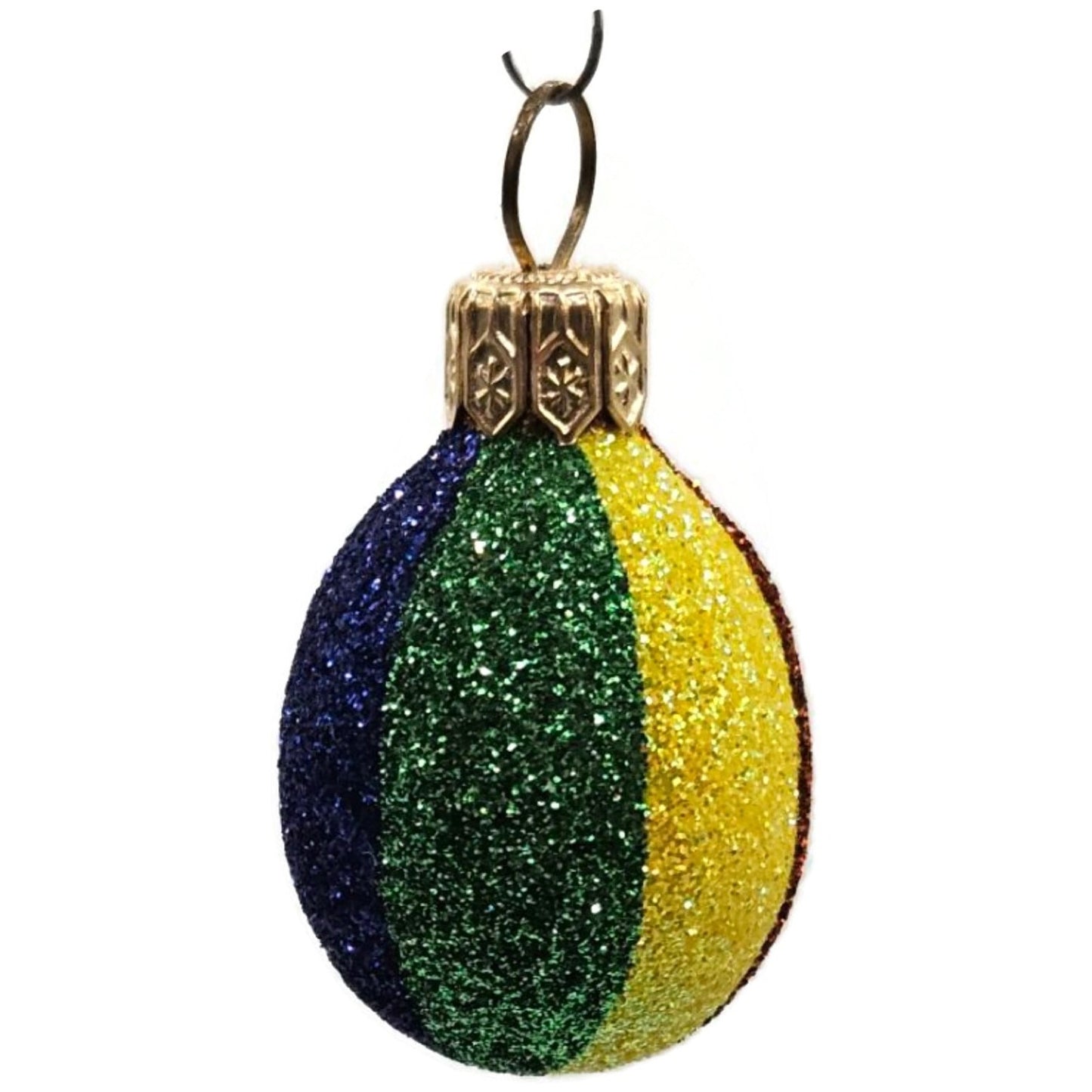 Patricia Breen Miniature Egg Rainbow Shines Easter Purple Christmas Ornament