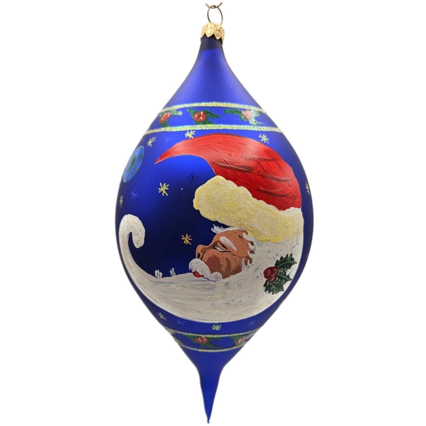 Christopher Radko Moon Dream Santa Limited Edition Christmas Ornament 98-SP-38