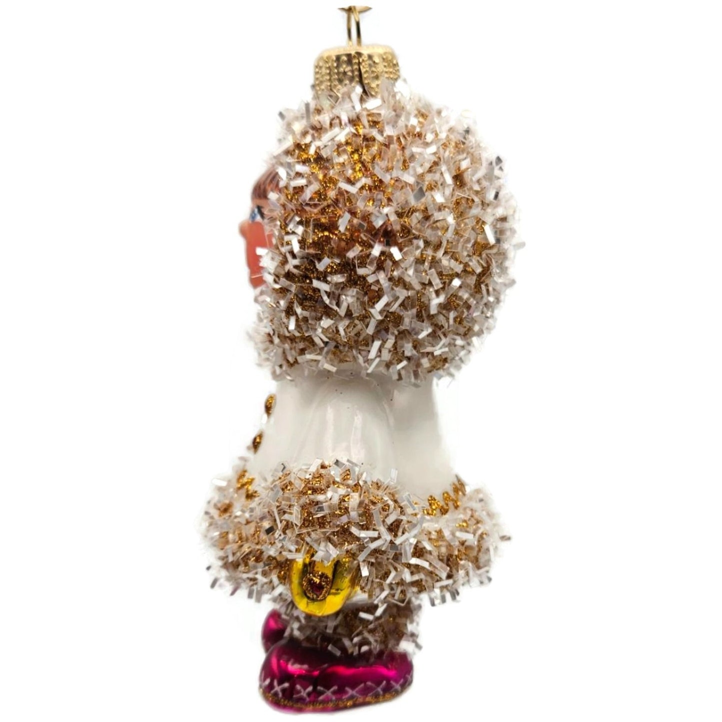 The Ornament King It's a Small World Eskimo Girl Glass Christmas Ornament Radko