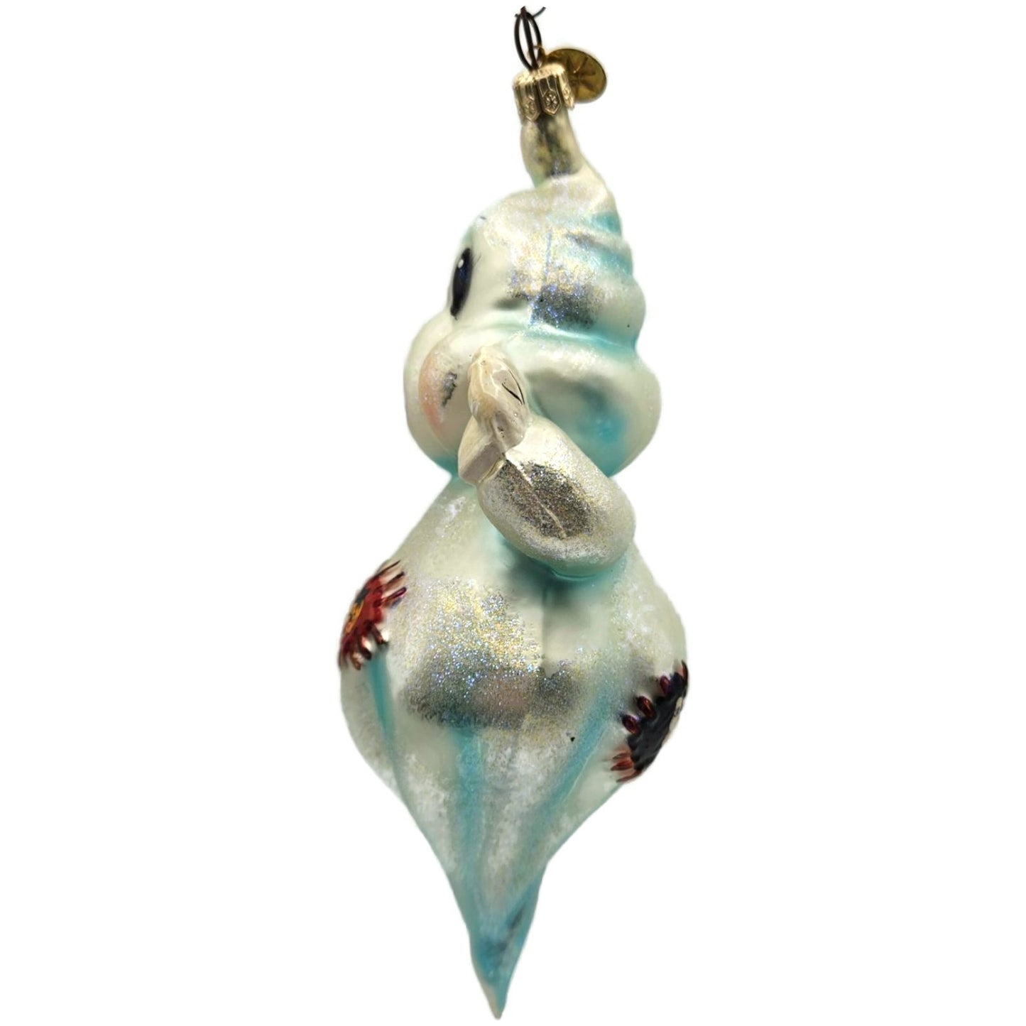 Christopher Radko Polter Patch Ghost Halloween Christmas Ornament 00-012-0