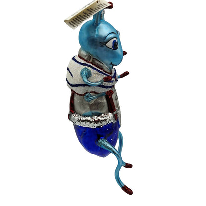 Slavic Treasures Whopper Hopper Blue Bug Halloween Tree Ornament 99-154-B-FB