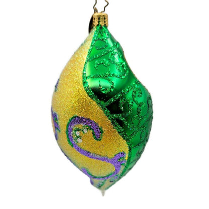 Christopher Radko Fantasia Mod Elegance Reflector Christmas Tree Decor Ornament