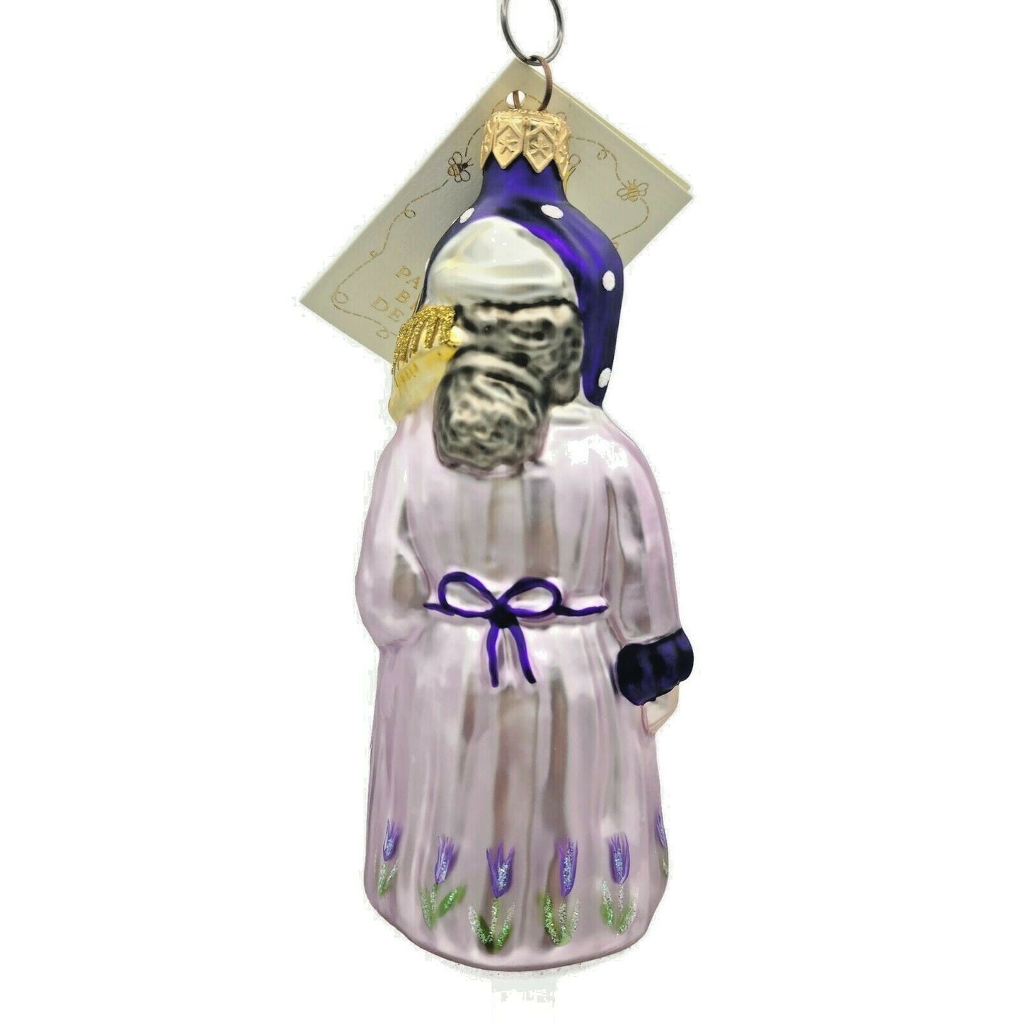 Patricia Breen Mrs Shaw the Gardener Flowers Christmas Spring Ornament CATZ