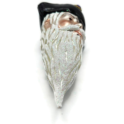 Patricia Breen Pirate Rex Black Santa Head Nautical Christmas Tree Ornament 9700