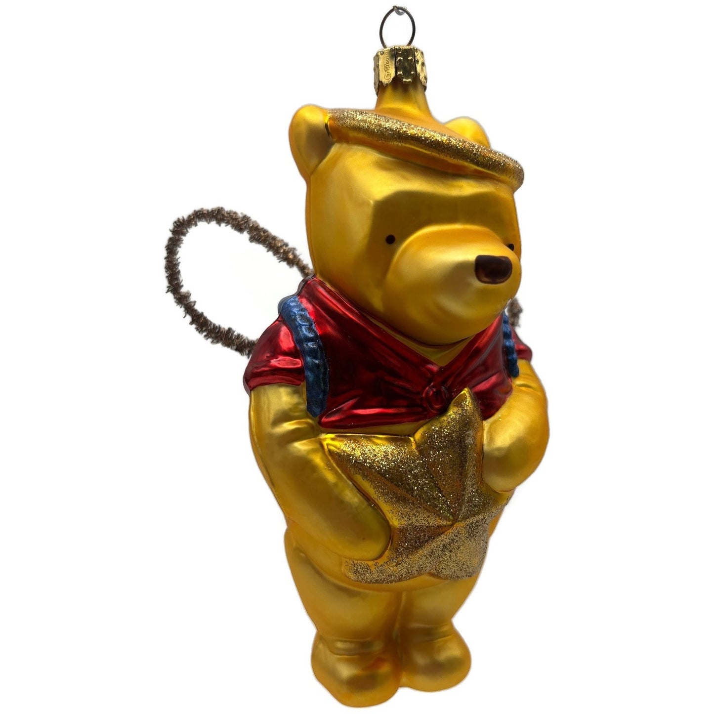 Winnie the Pooh Bear Angel Star Christmas Tree Ornament Midwest Of Cannon Falls