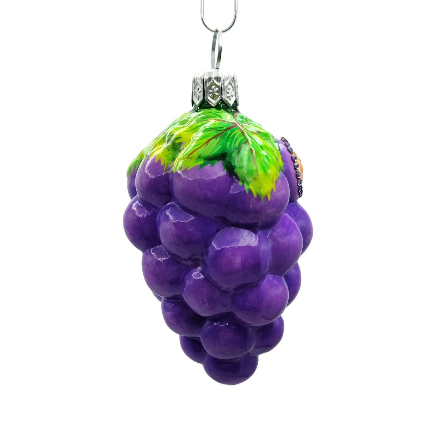 Patricia Breen Cabernet Trickster Pinot Wine Purple Grape Christmas Ornament