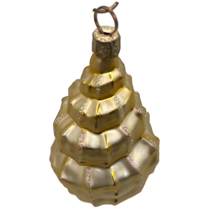 Patricia Breen Eric's Shell Gold Summer Nautical Aquatic Christmas Ornament CATZ