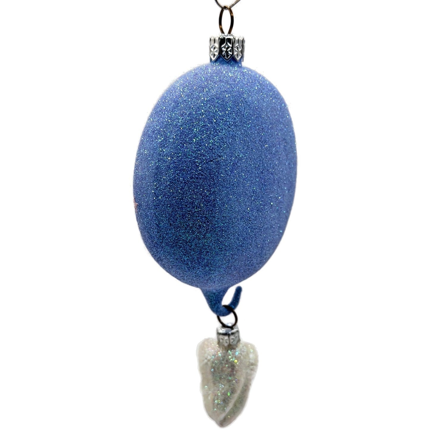 Patricia Breen Tooth Fairy Blue Glitter Christmas Ornament Retired Item 2139