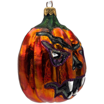 Slavic Treasures Baneful Bill Monster Pumpkin Bat Halloween Ornament 01-448-A