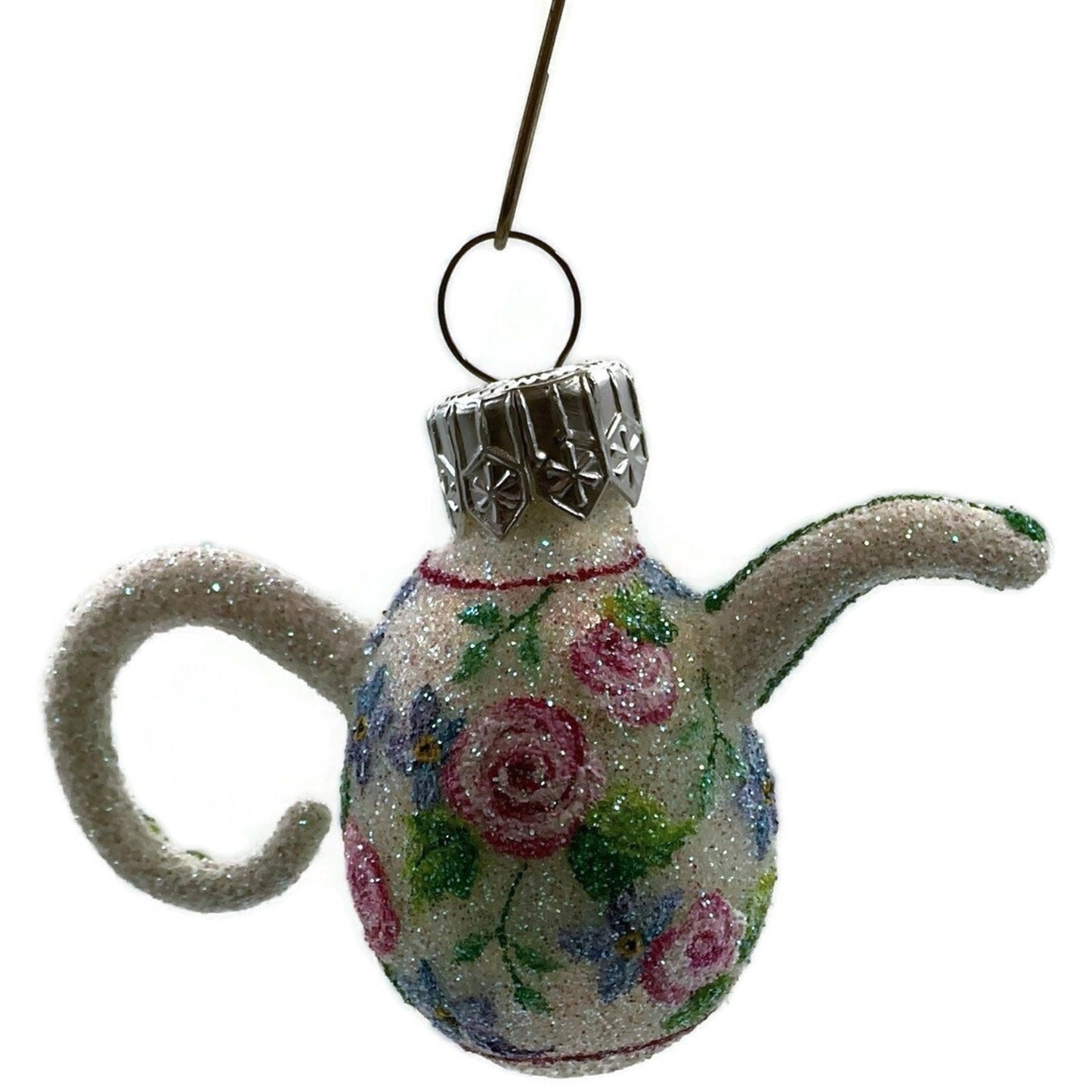 Patricia Breen Ornament Miniature Egg Surprise Teapot Easter Spring Christmas