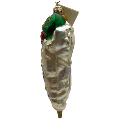 Patricia Breen Onward Through the Night Santa Reindeer Christmas Ornament NM