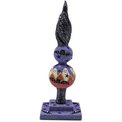 Patricia Breen Ultra Miniature Finial Pumpkin Bat Stars Halloween Ornament