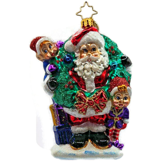 Christopher Radko Bring in The Joy Bring in The Fun Christmas Ornament 1017323