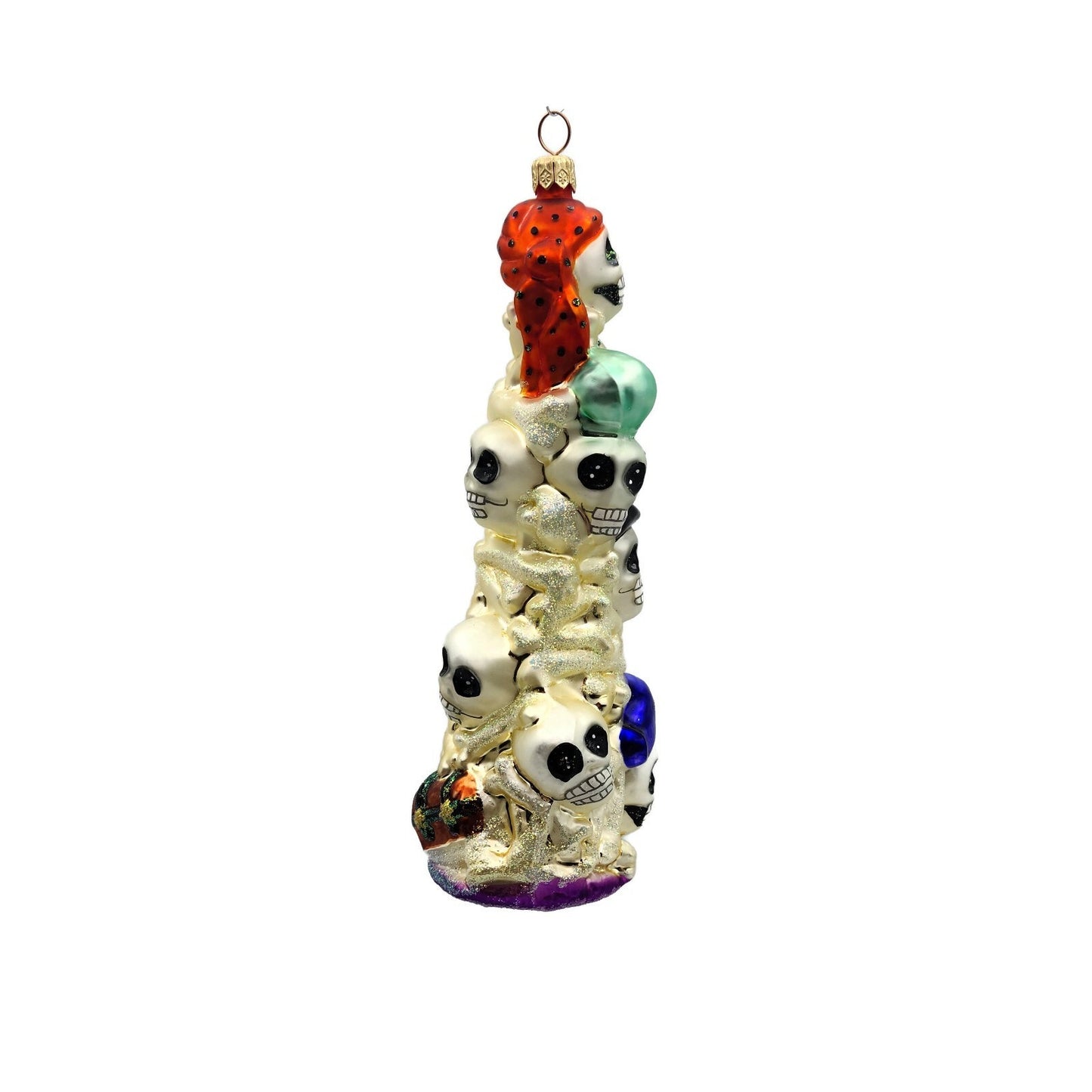 Christopher Radko Skeleton Crew Skull Pirate Halloween Tree Ornament 99-193-0