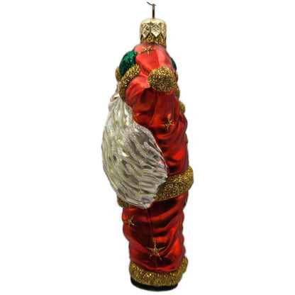 Patricia Breen Hold Onto Your Hat Star Santa Halloween Christmas Ornament 9721