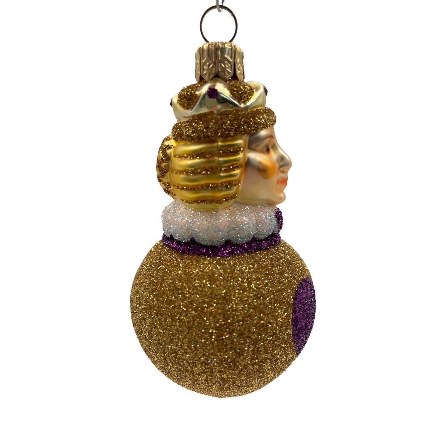 Patricia Breen Miniature Queen of Hearts Fuchsia Valentines Christmas Ornament