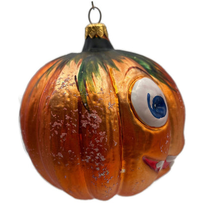 Christopher Radko Jr Jack Pumpkin Jack-O-Lantern Halloween Ornament 98-169-0