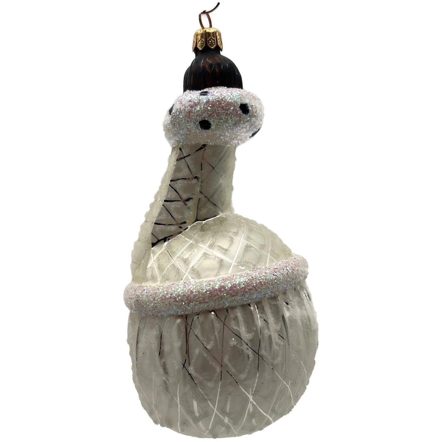 Christopher Radko Quintessa Princess White Christmas Tree Ornament 97-145-0