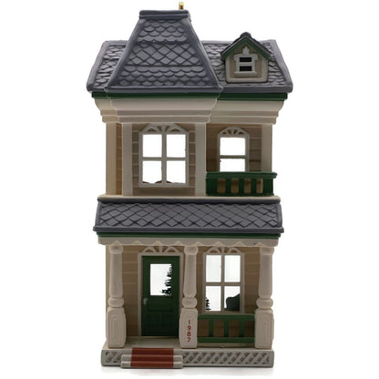 Hallmark House on Main Street Village 1987 Nostalgic Christmas Keepsake Ornament