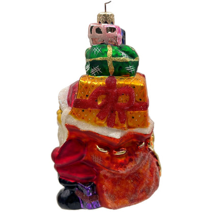 Christopher Radko Piled Mile High Santa Christmas Tree Ornament 97-234-0