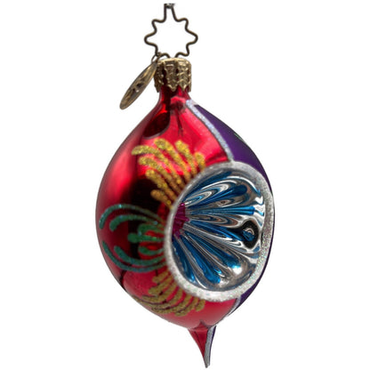 Christopher Radko Fantasia Kensington Glow Reflector Christmas Tree Ornament