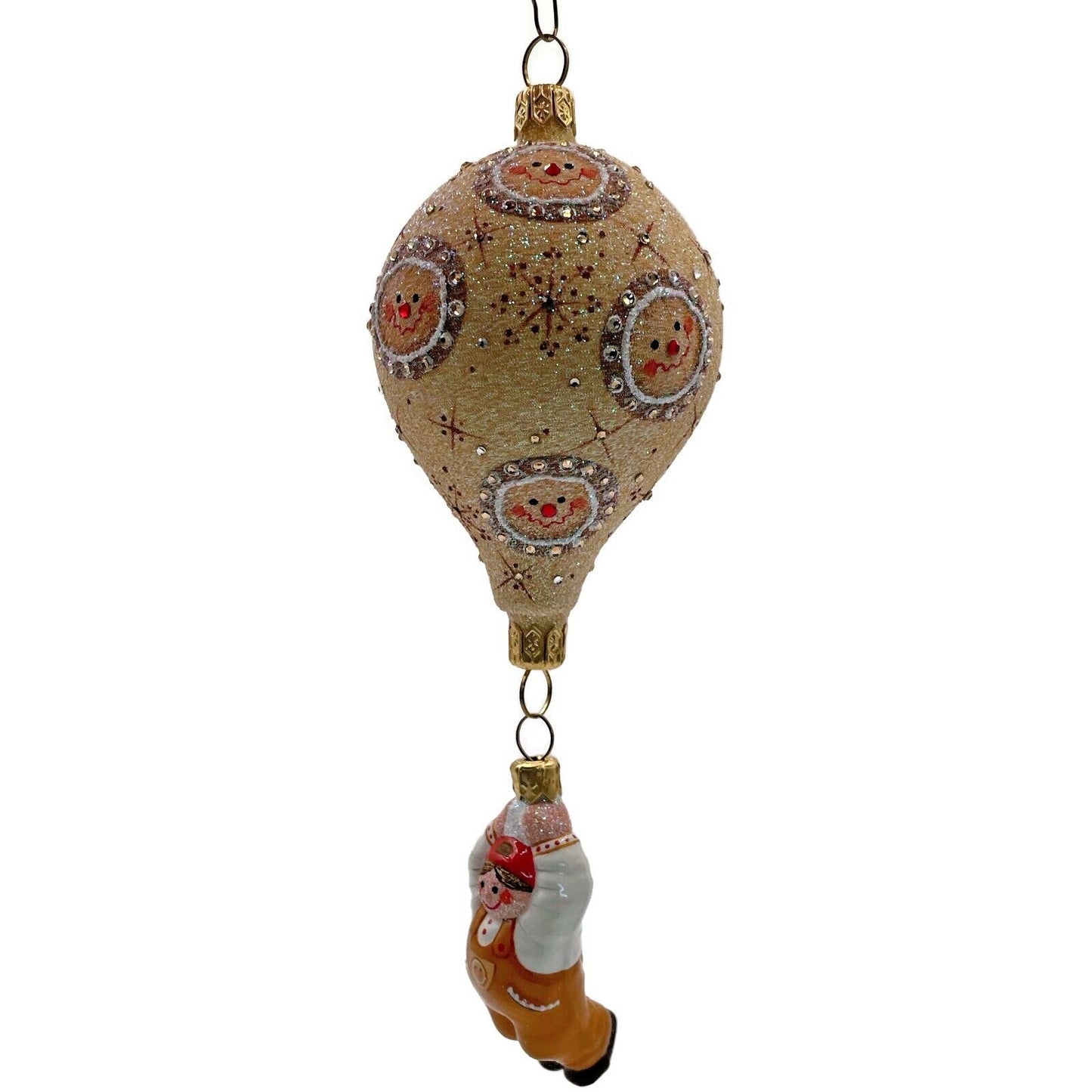 Patricia Breen Ornament Miniature Balloon Boy Gingerbread Christmas Tree Decor