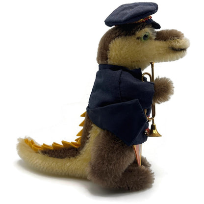 Steiff Golden Age Of The Circus Crocodile Bandsman 0124/19 Plush Stuffed Toy
