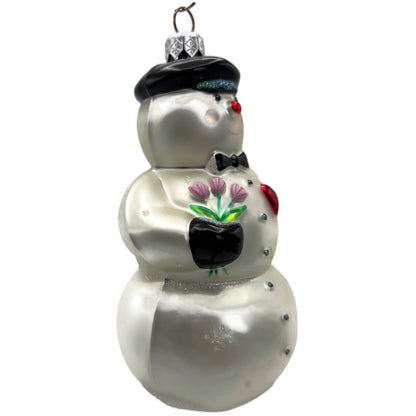 Patricia Breen My Heart Belongs To You Red Heart Amour Dots Christmas Ornament