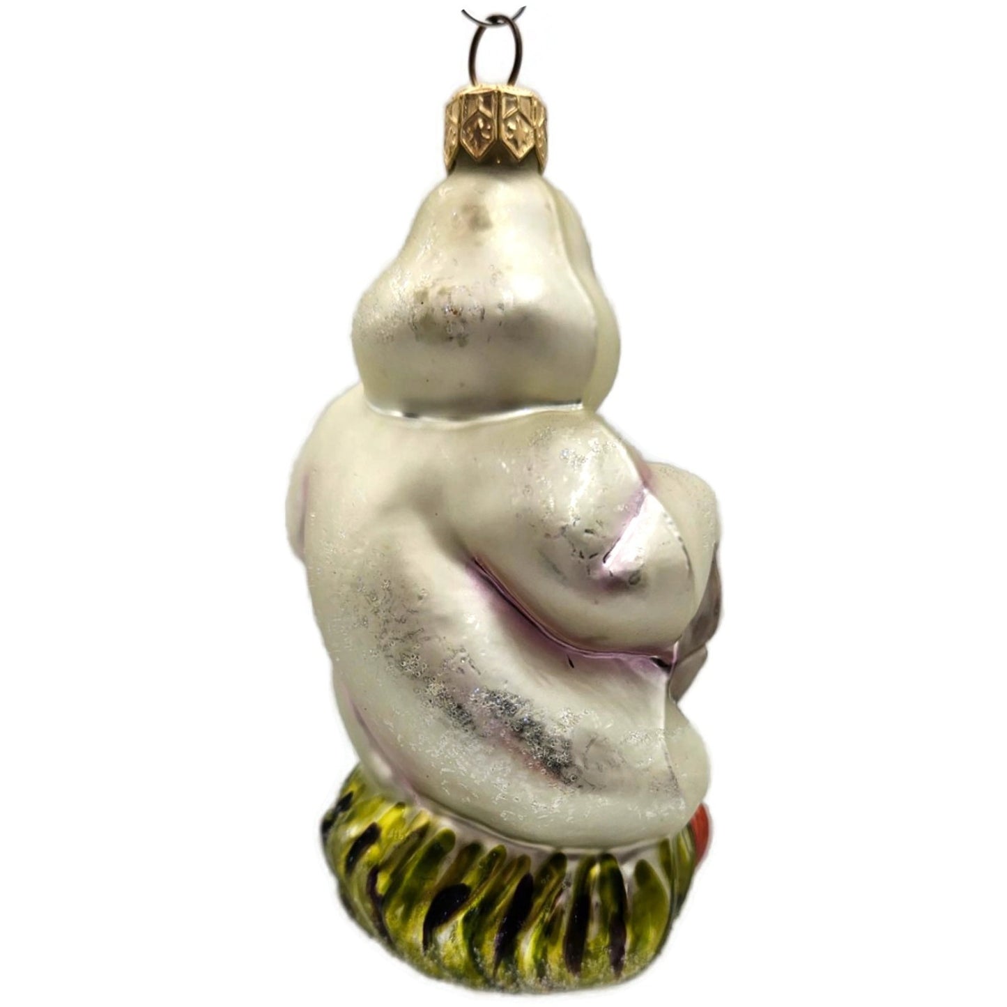 Christopher Radko Fright D Light Ghost Pumpkin Halloween Christmas Tree Ornament