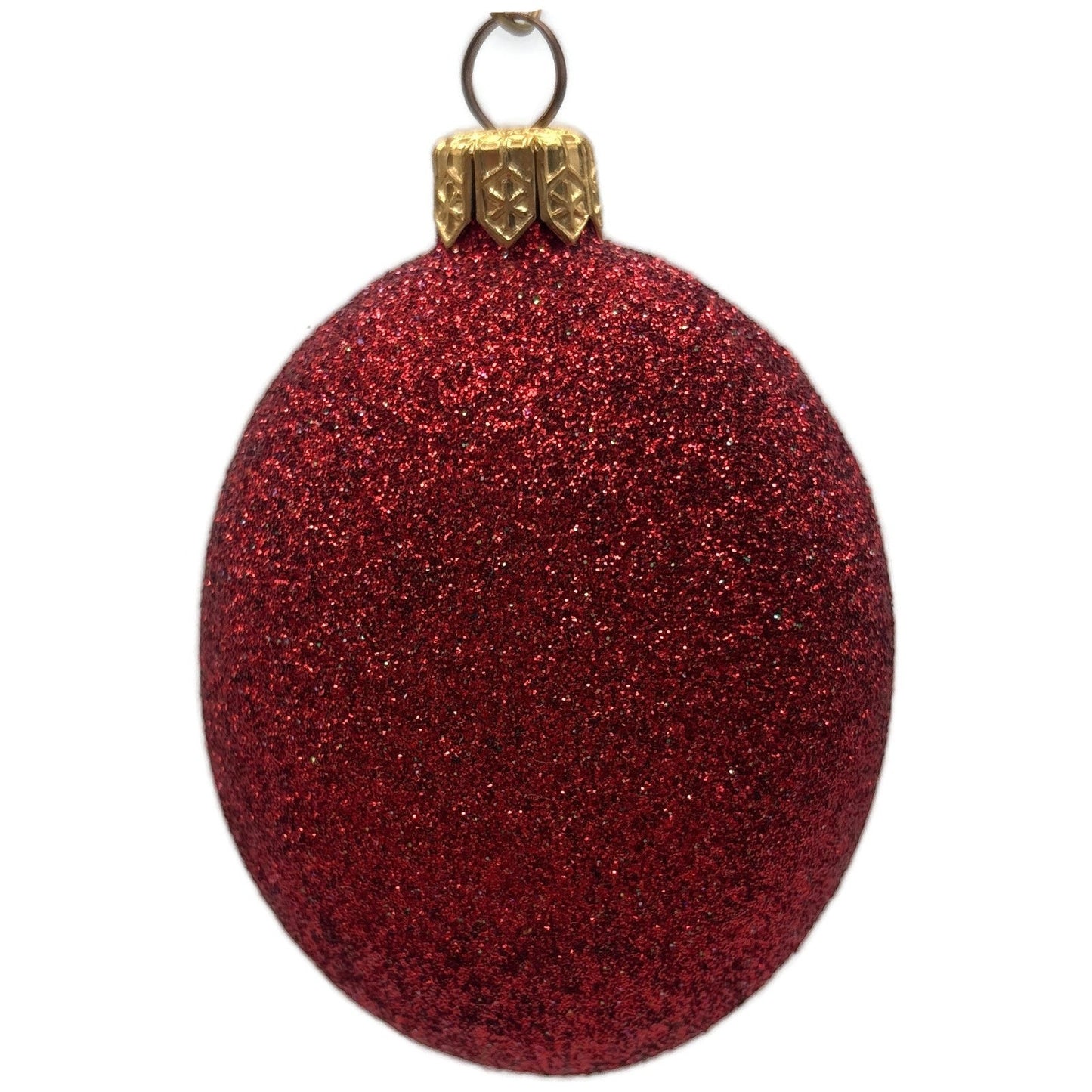 Patricia Breen Cleopatra's Scarab Red Gold Beetle Insect Christmas Tree Ornament