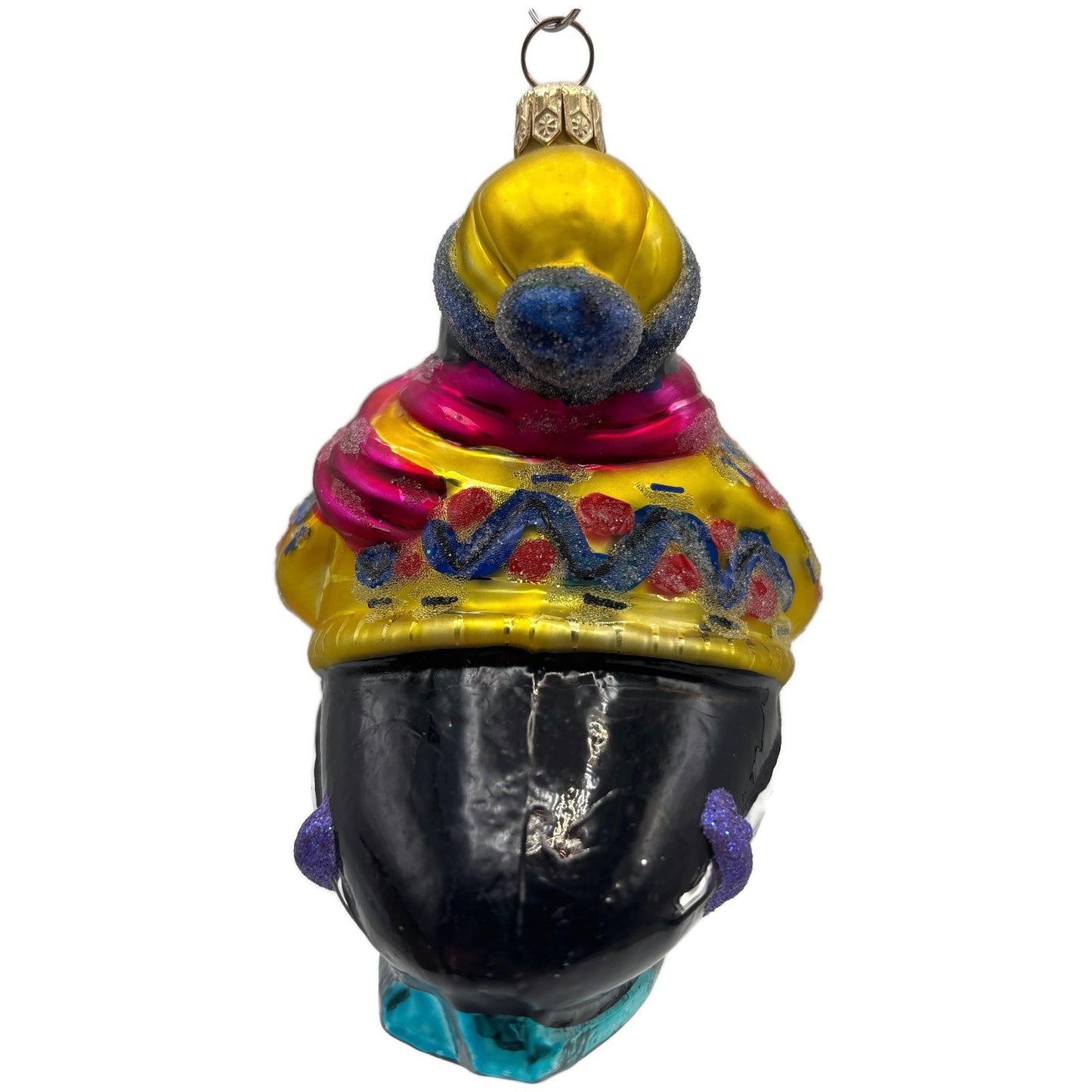 Christopher Radko Downhill Chilly Penguin Christmas Tree Ornament 98-218-0