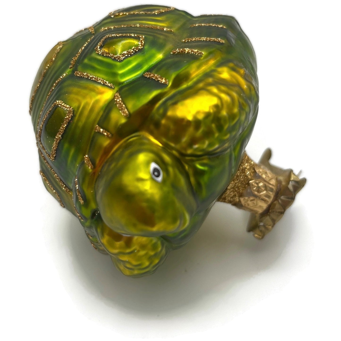 Patricia Breen Henris Turtle Art Green Animal Clip On Christmas Tree Ornament