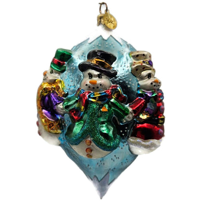 Christopher Radko Snowmen All Around Christmas Tree Ornament 01-0752-0