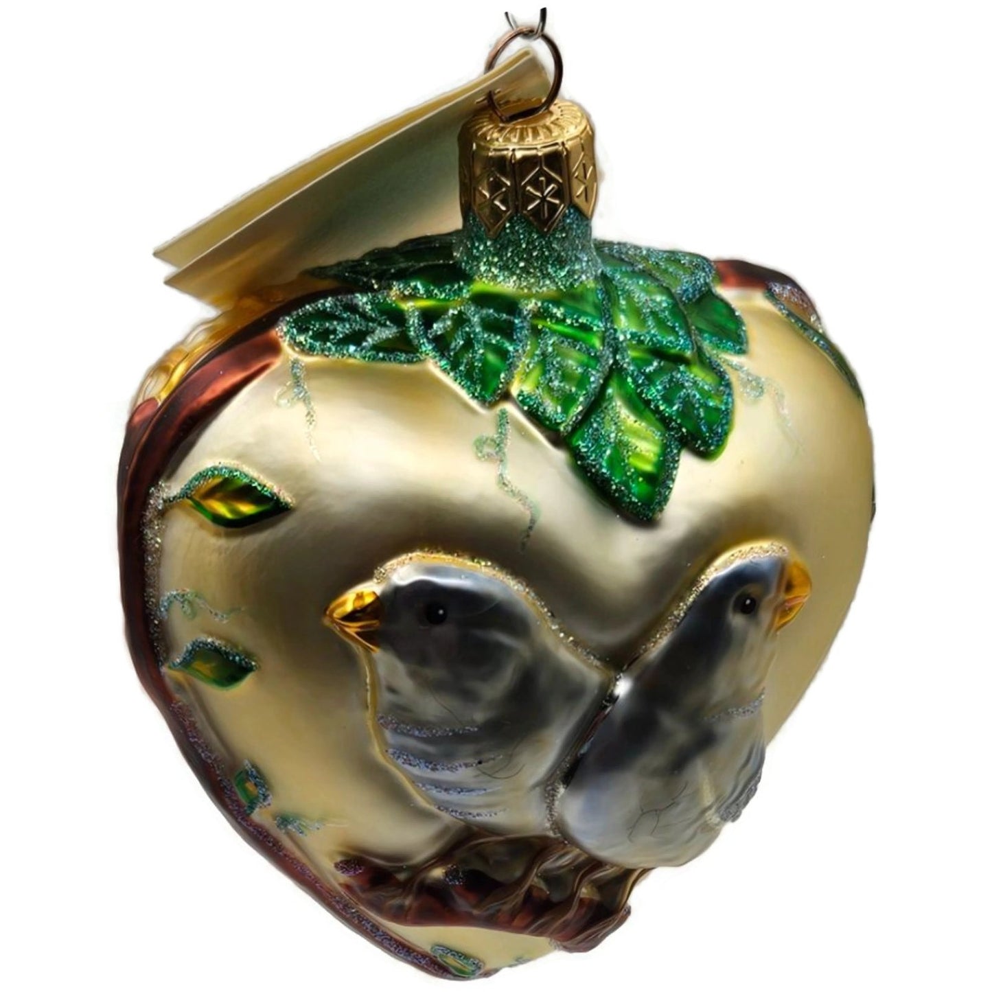 Patricia Breen Two Turtle Doves Birds 12 Days of Christmas Series Tree Ornament
