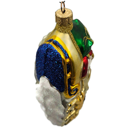 Patricia Breen Onward Through the Night Santa Reindeer Christmas Ornament NM