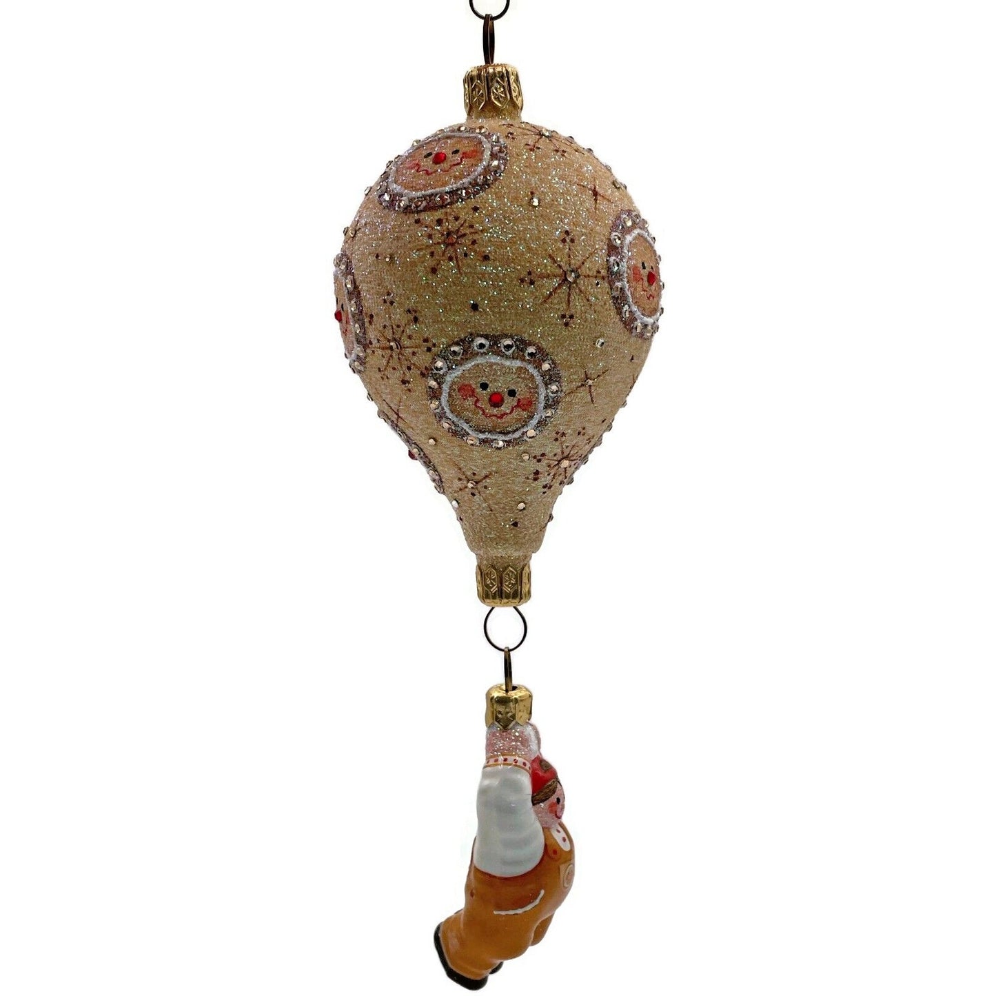 Patricia Breen Ornament Miniature Balloon Boy Gingerbread Christmas Tree Decor