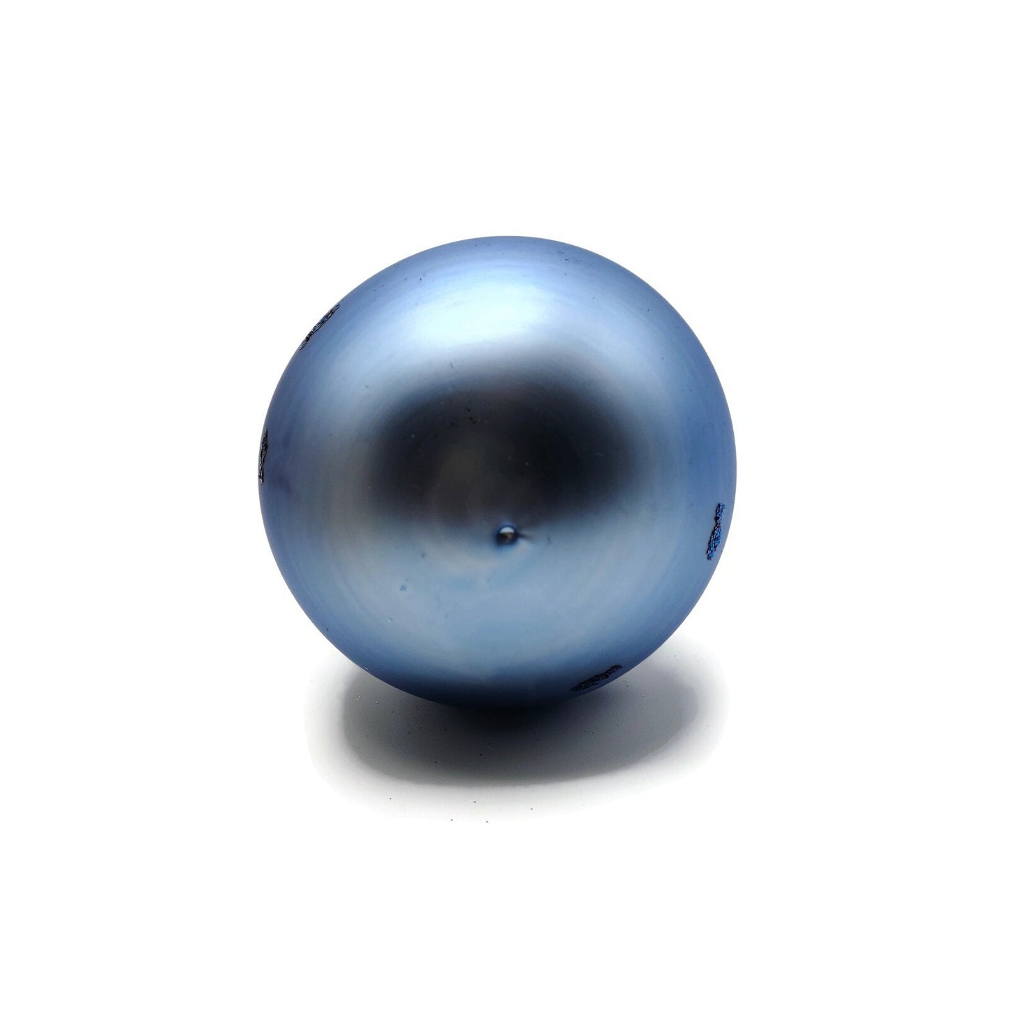 Patricia Breen Marinista Santa Matte Ball Glittered Fish Nautical Tree Ornament