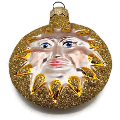 Patricia Breen Sunflower Sun Gold Glittered Tips Summer Christmas Tree Ornament