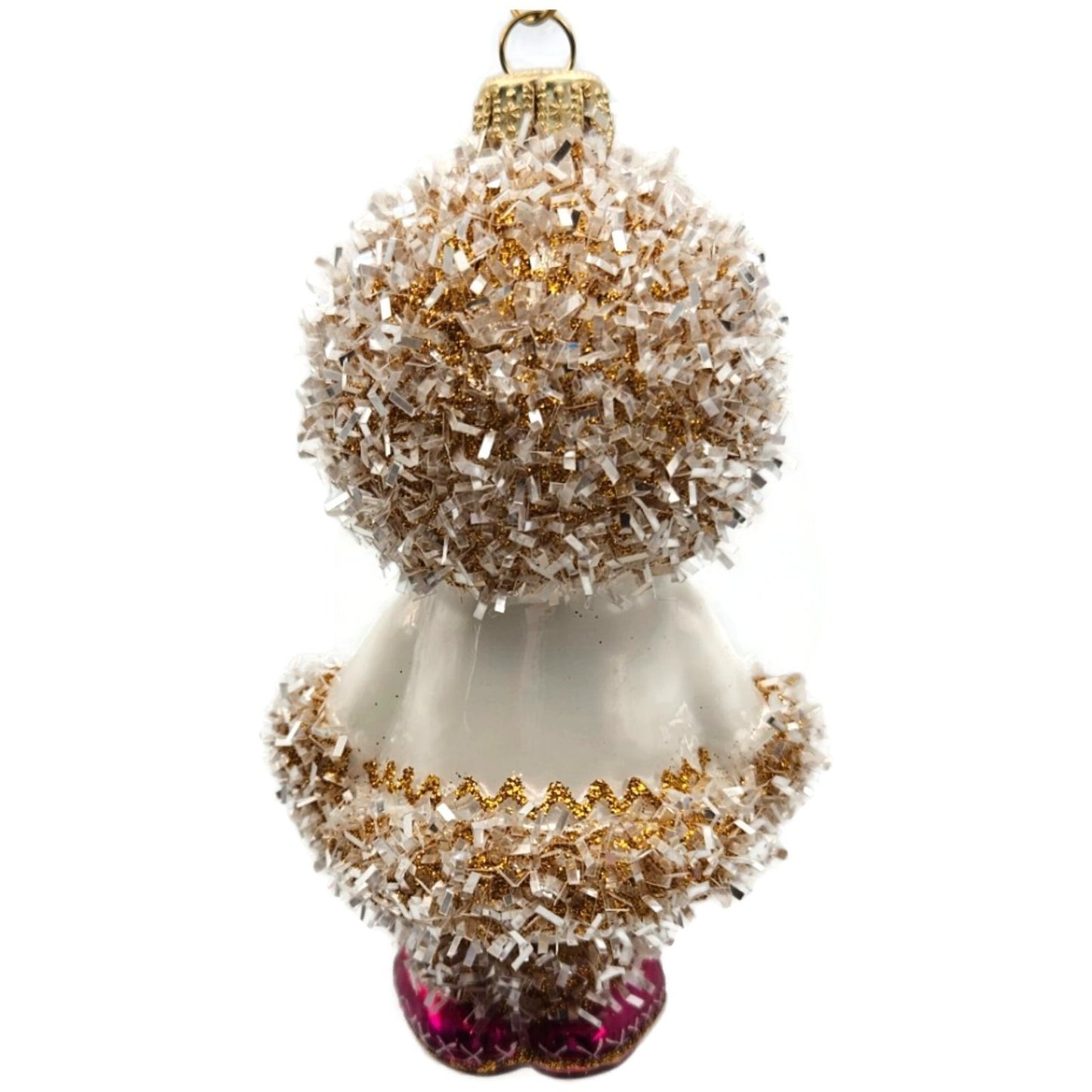 The Ornament King It's a Small World Eskimo Girl Glass Christmas Ornament Radko