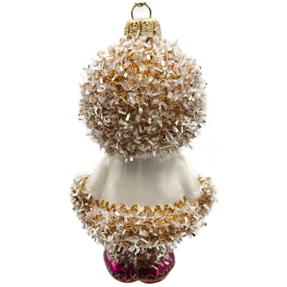 The Ornament King It's a Small World Eskimo Girl Glass Christmas Ornament Radko